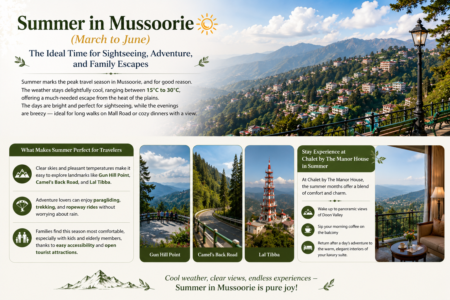 best time to visit mussoorie