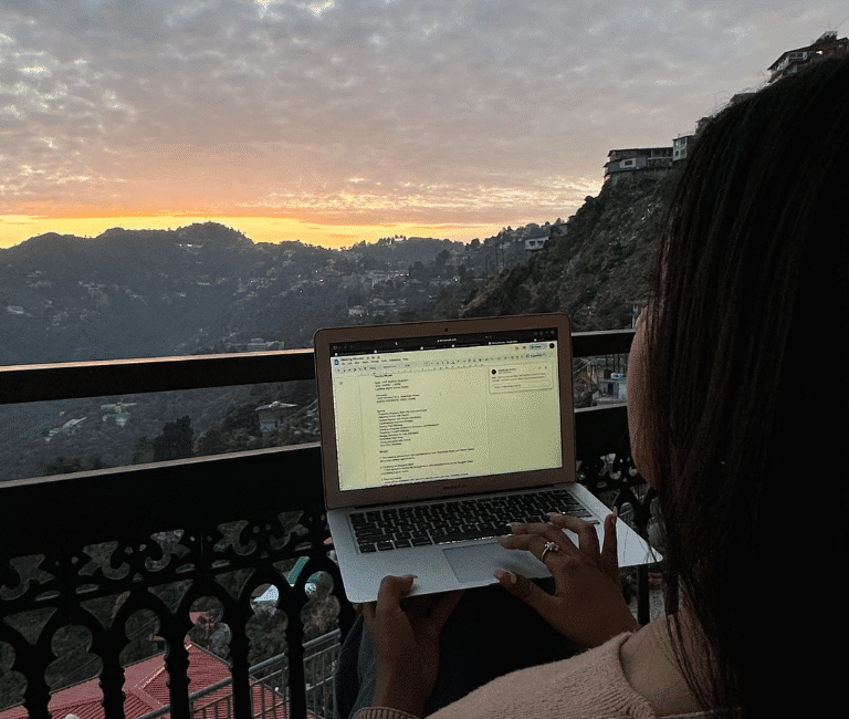 workation in Mussoorie