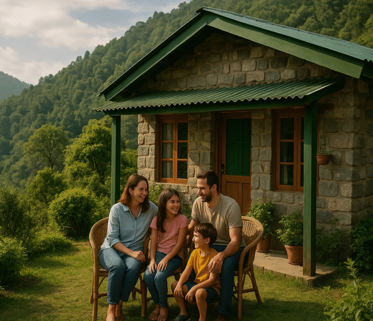 Family-friendly homestay in Mussoorie