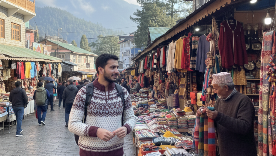 Shopping in mussoorie