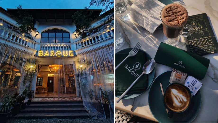 BASQUE Café Mussoorie Road modern premium café ambience