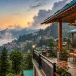 Where to Stay in Mussoorie featuring a luxury homestay with beautiful mountain views and peaceful surroundings