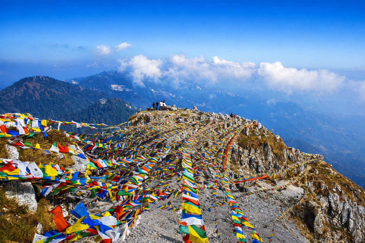 George Everest viewpoint in Mussoorie
