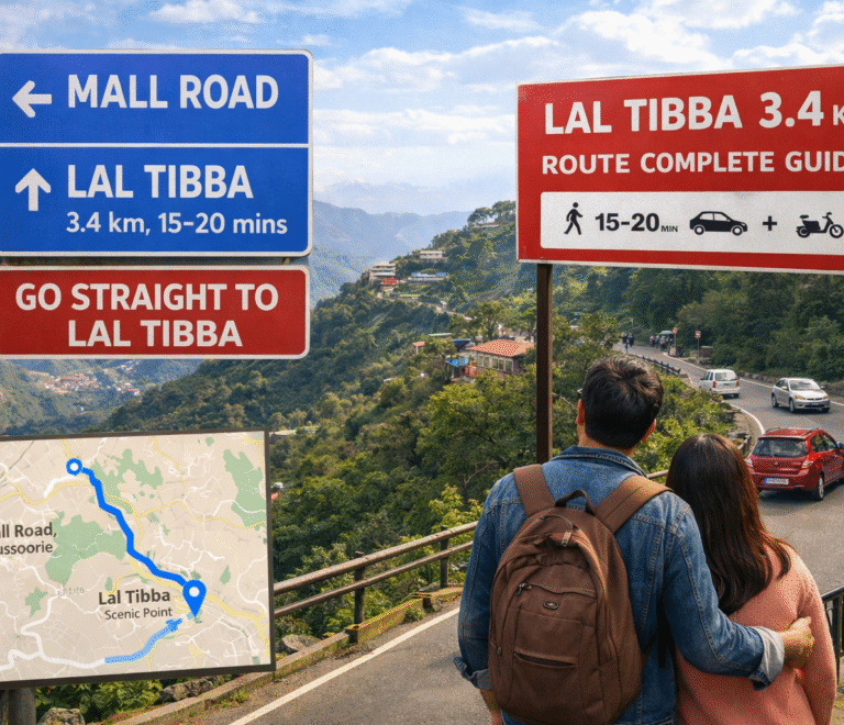 Lal Tibba Distance from Mall Road