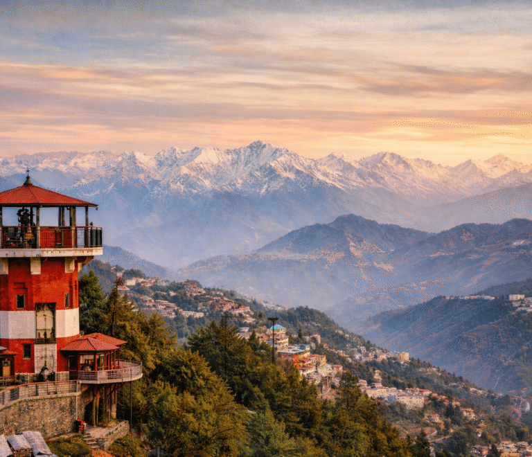 lal tibba mussoorie hill view