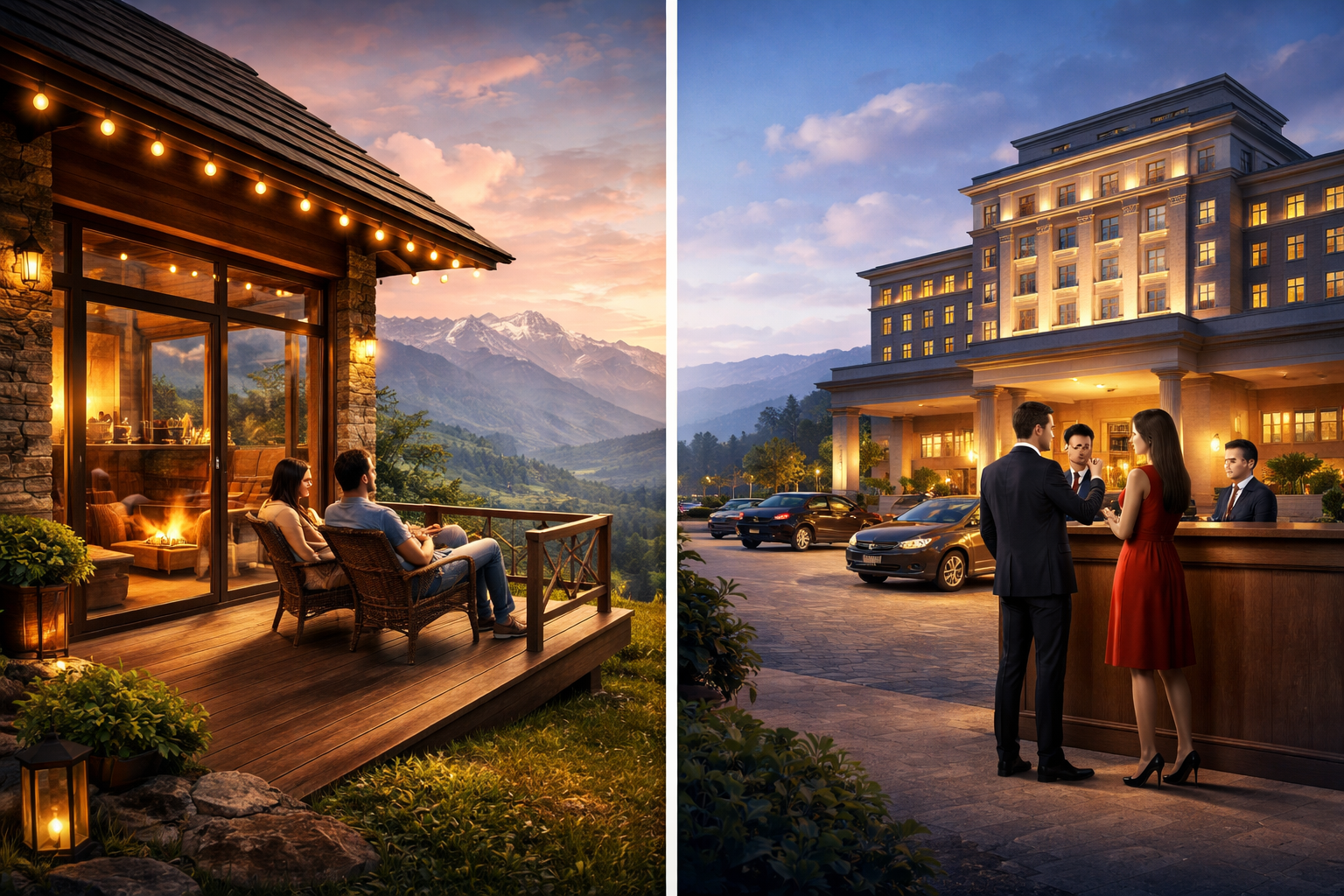 Luxury Homestay in Mussoorie vs Hotel