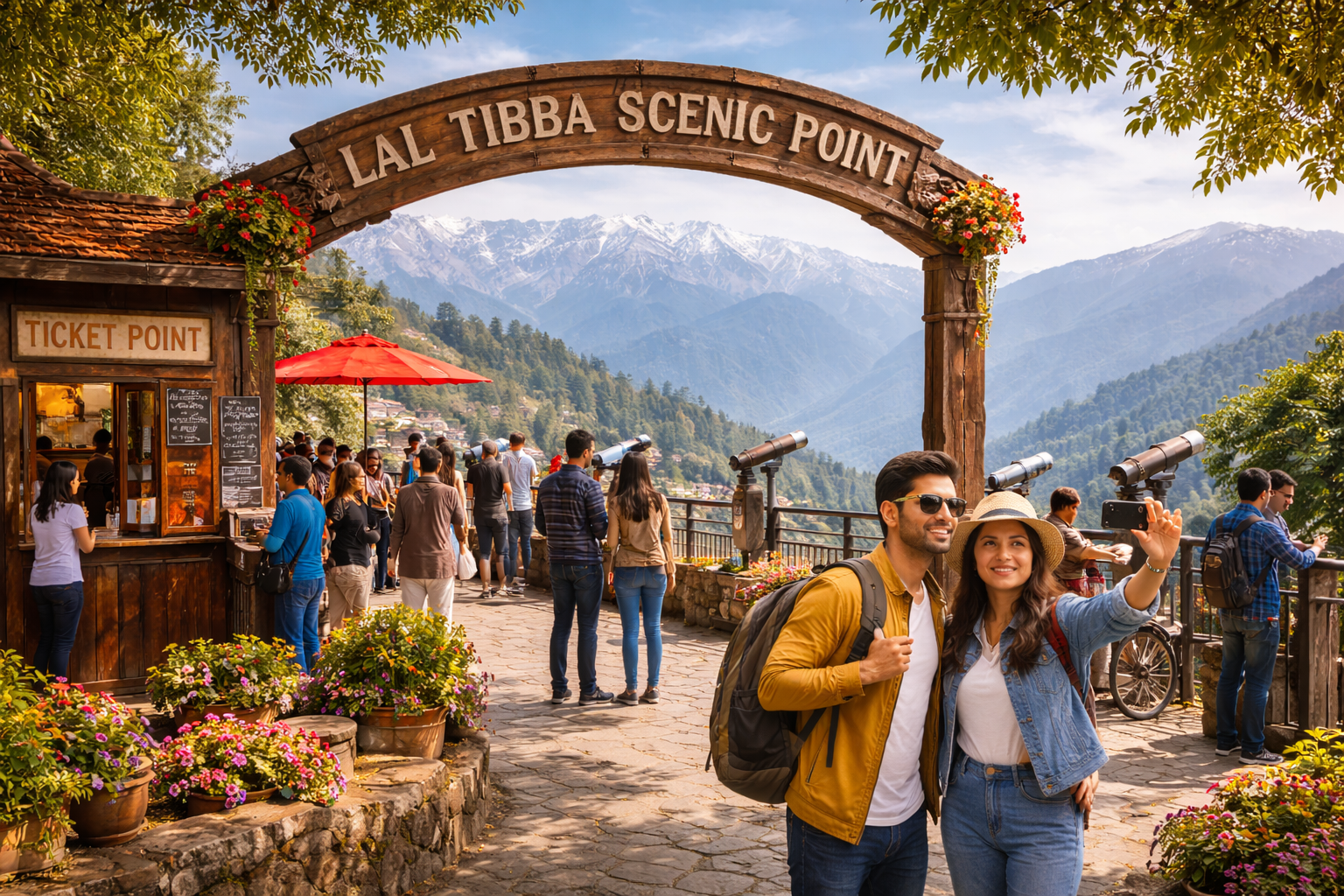 Lal Tibba Scenic Point