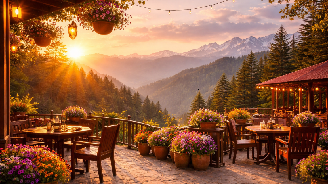 Lal Tibba scenic point overlooking Doon Valley
