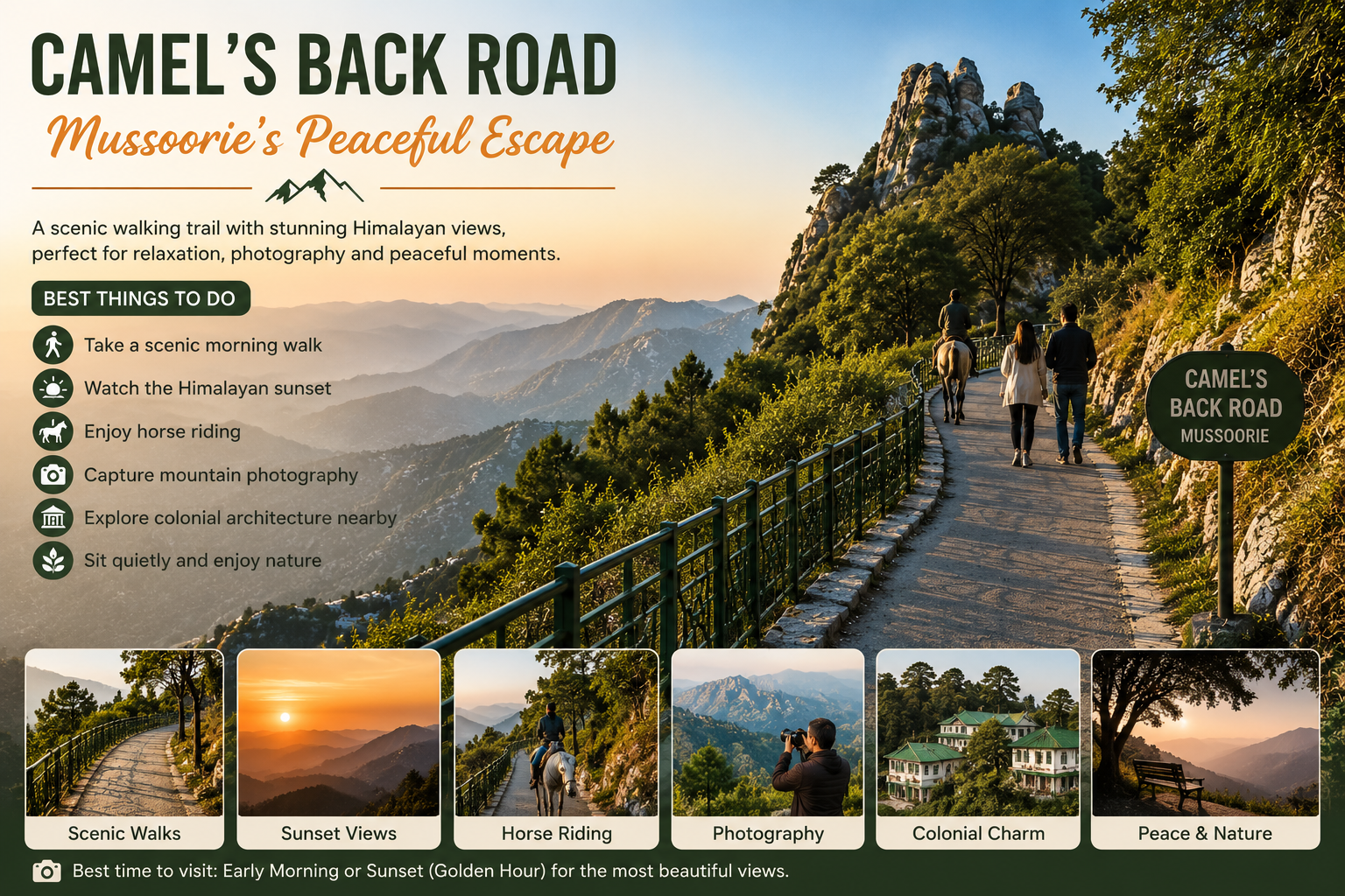 camel's back road, camel back road mussoorie