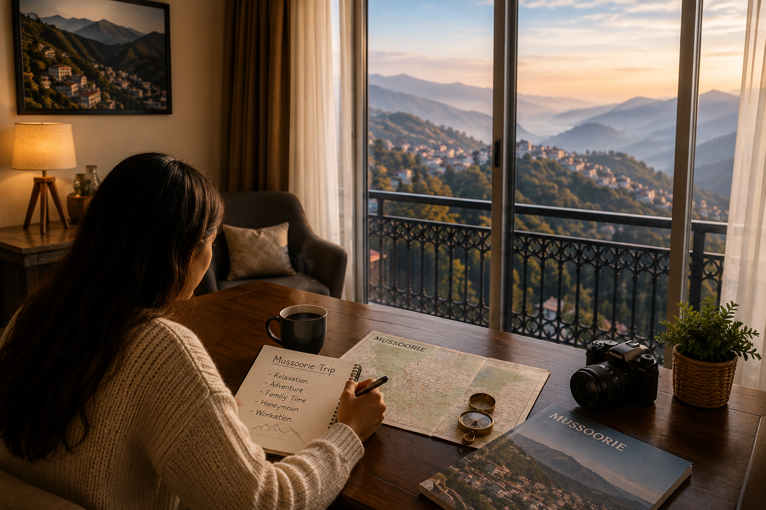 Homestay in Mussoorie For Couples and Family, modern comfort, homely feel