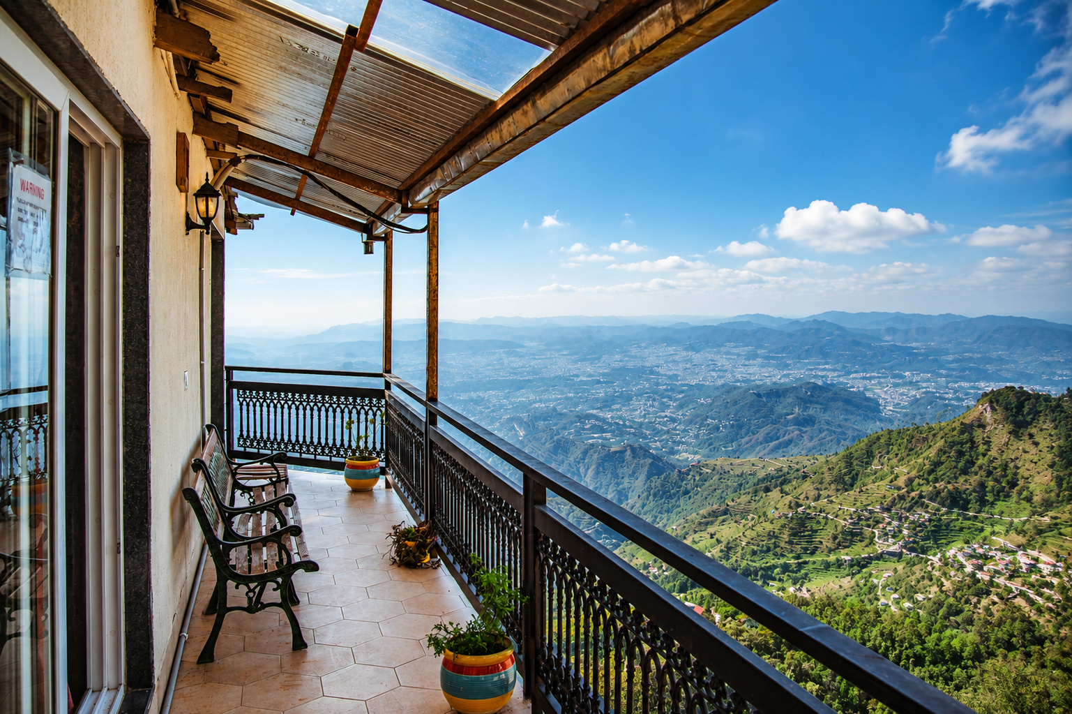 mountains view