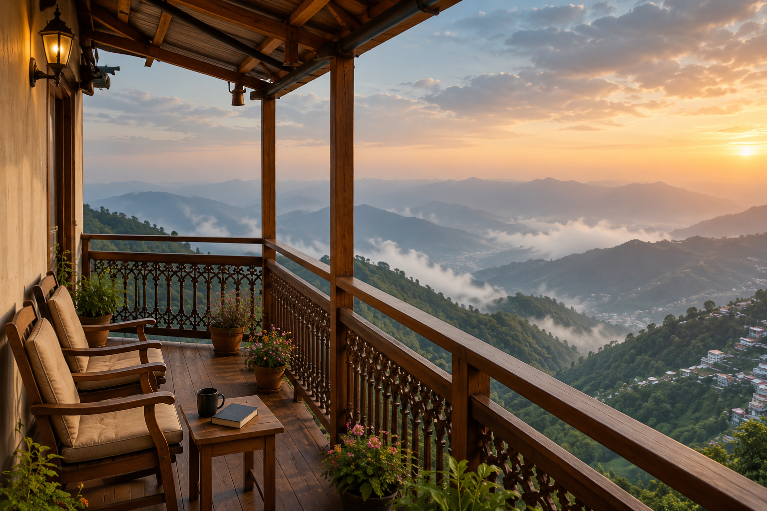 Wooden Cottage in Mussoorie