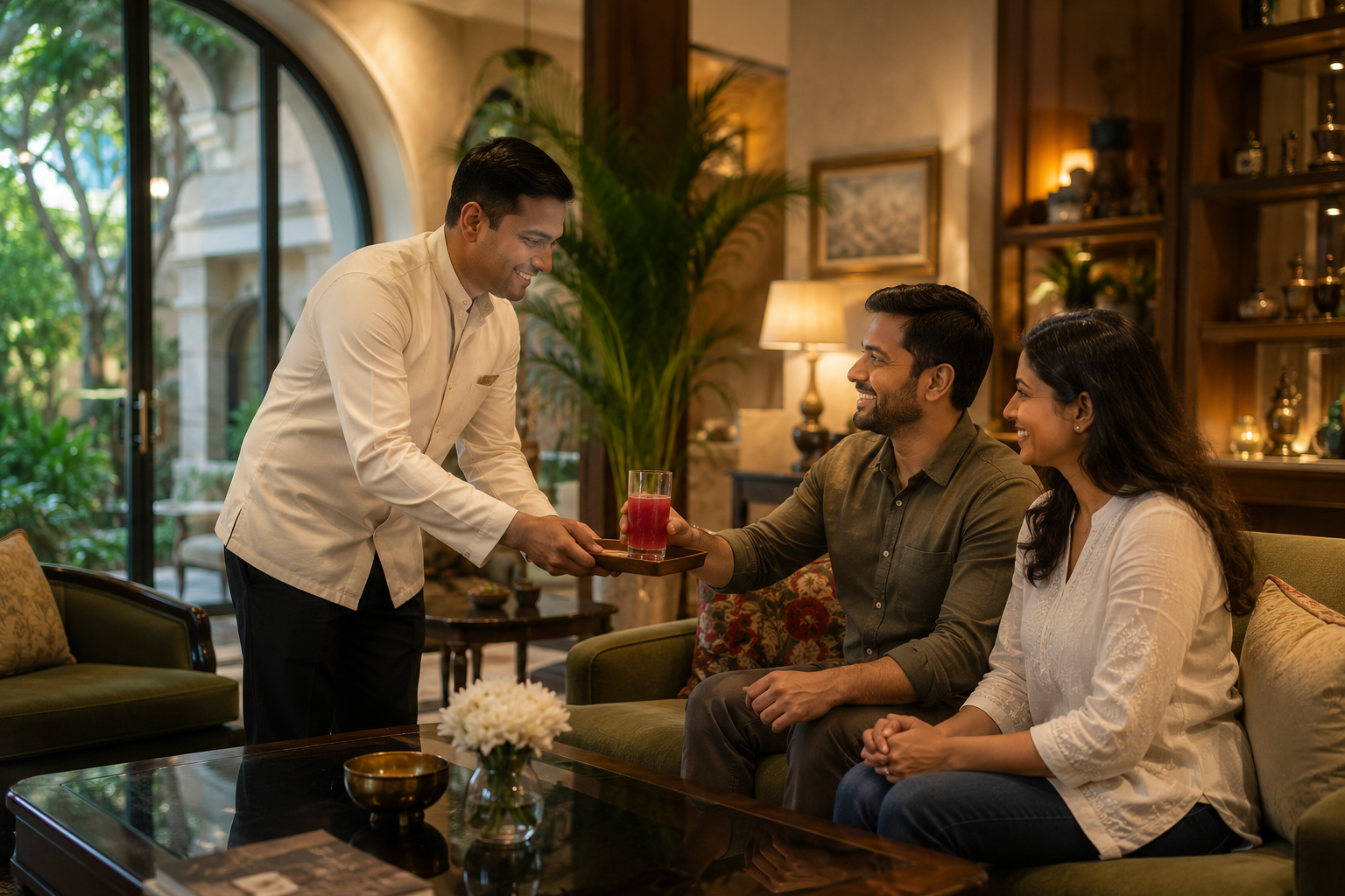 personalized service, cozy ambiance, guest focused hospitality