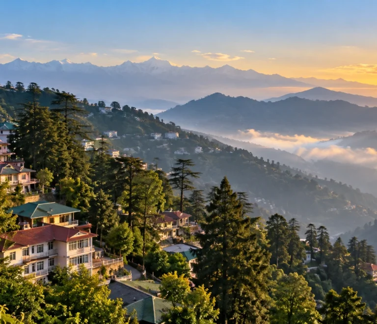 Why is Mussoorie called Queen of Hills with scenic mountain views